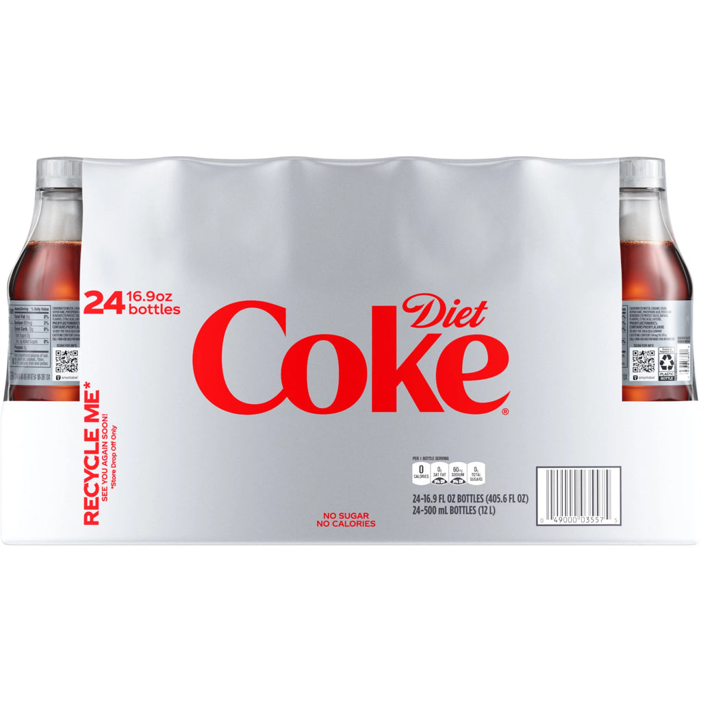 16.9 fl oz 24 Pack Soda Soft Drink Q6724