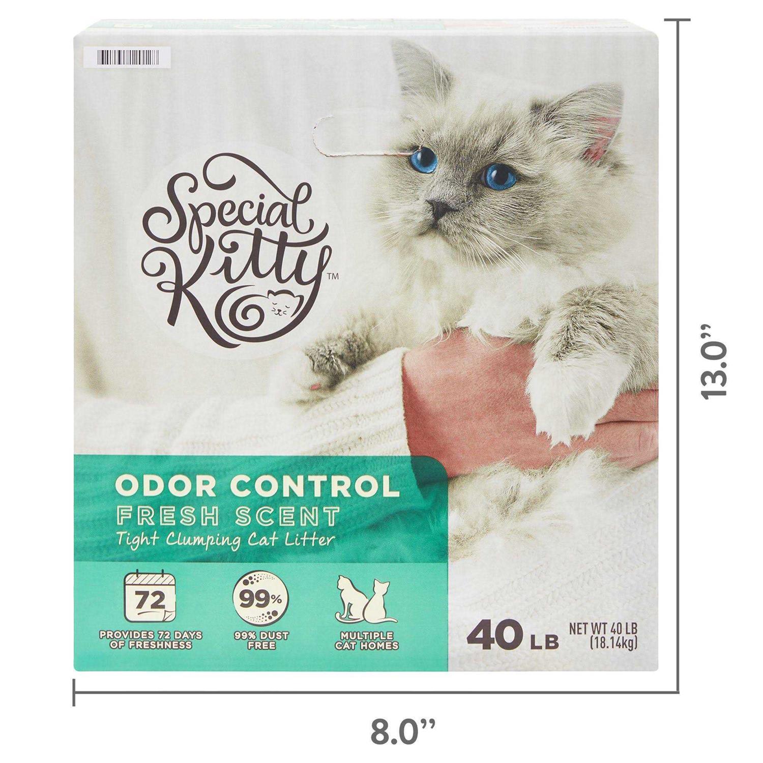 Fresh Scent Scoopable Tight Clumping Cat Litter X592603