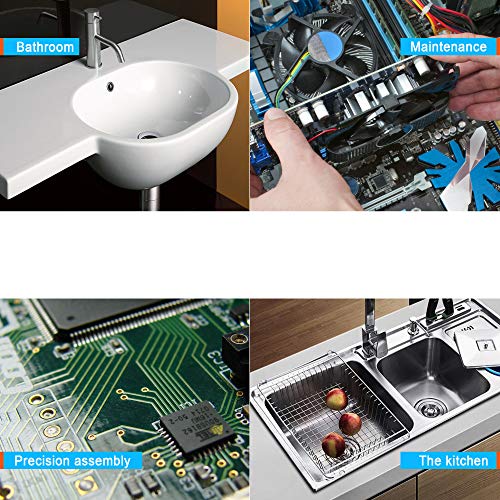 16.5 FT Snake Inspection Borescope Endoscope with 8 LED Lights V323