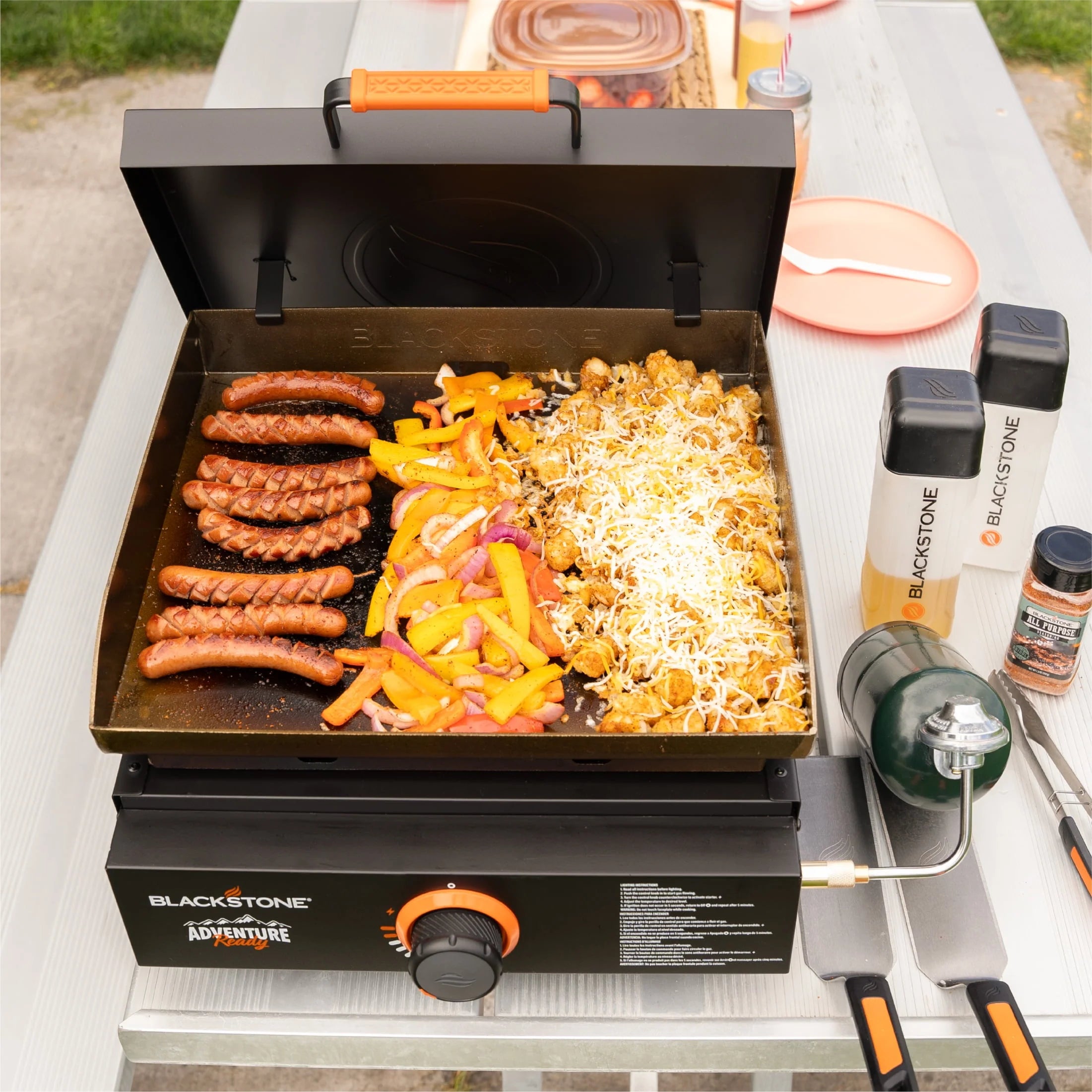 17" Propane Griddle with Hard Cover G364