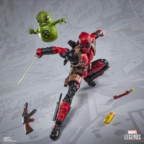 6-Inch Deadpool Action Figure with 24 Accessories W1715