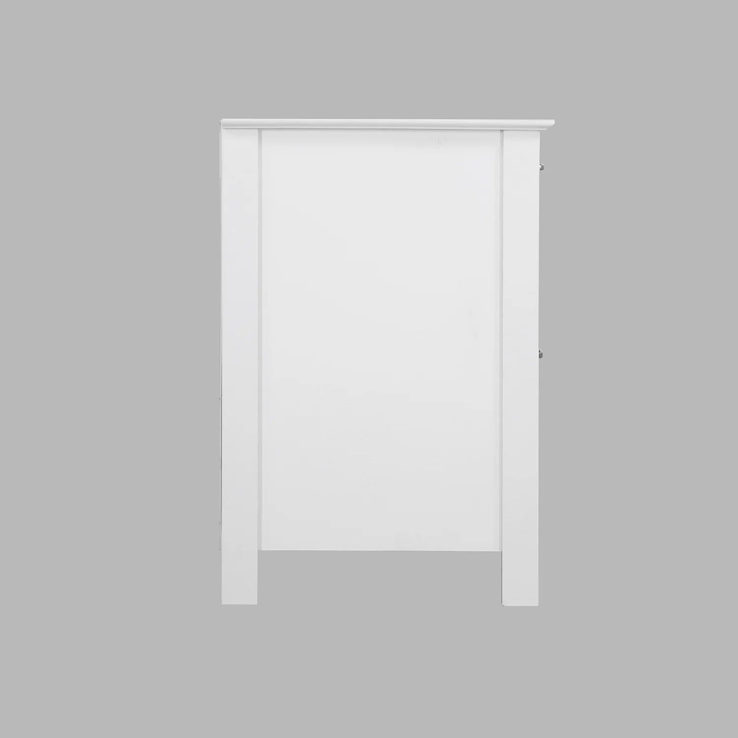 White 2-Drawer Wood File Cabinet L904