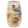 5" Frosted Lighted Vase L678