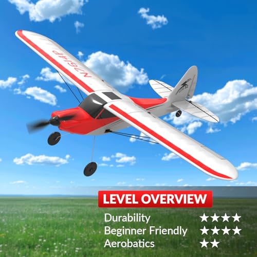 Red 500mm 4CH Remote Control Airplane with Prop Saver O76822