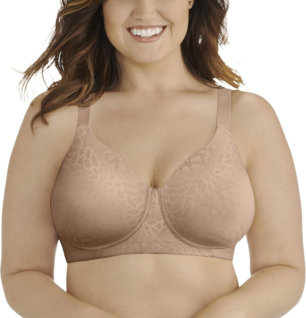 Honey Beige Lace Wirefree Bra J79266