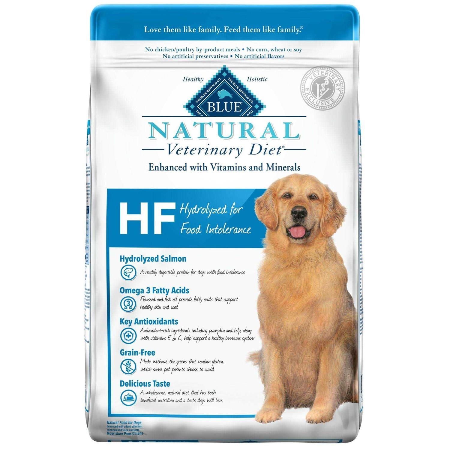 Natural Veterinary Diet HF Hydrolyzed Dry Dog Food Q715