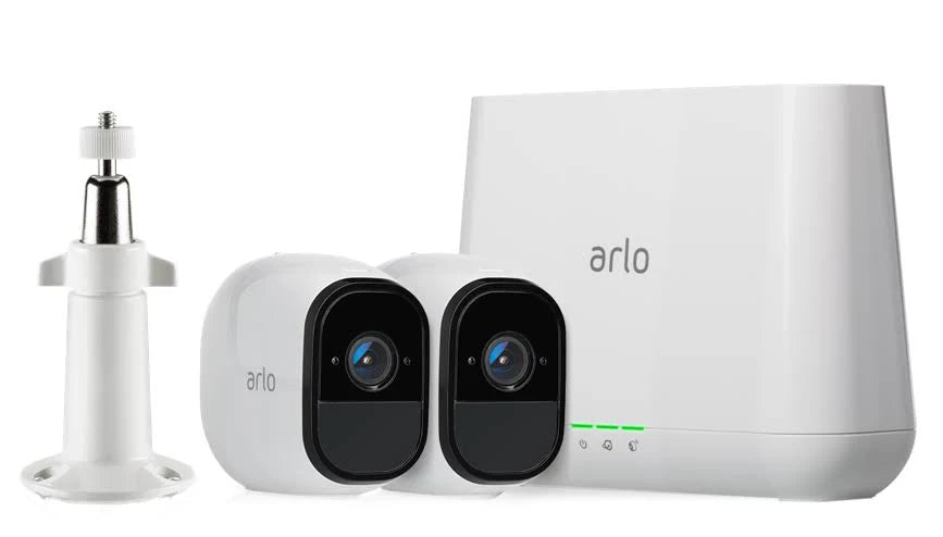 2 Rechargeable Wire-Free HD Security Camera System with Siren X64844