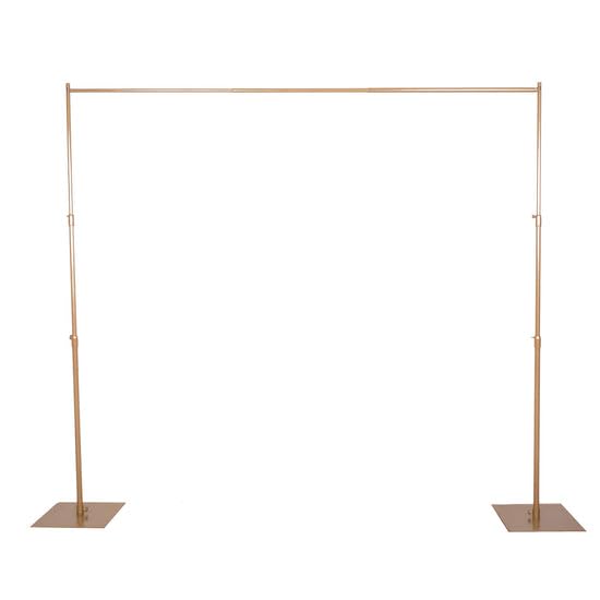 10ft x 10ft Heavy Duty Pipe and Drape Kit with Metal Steel Base H149