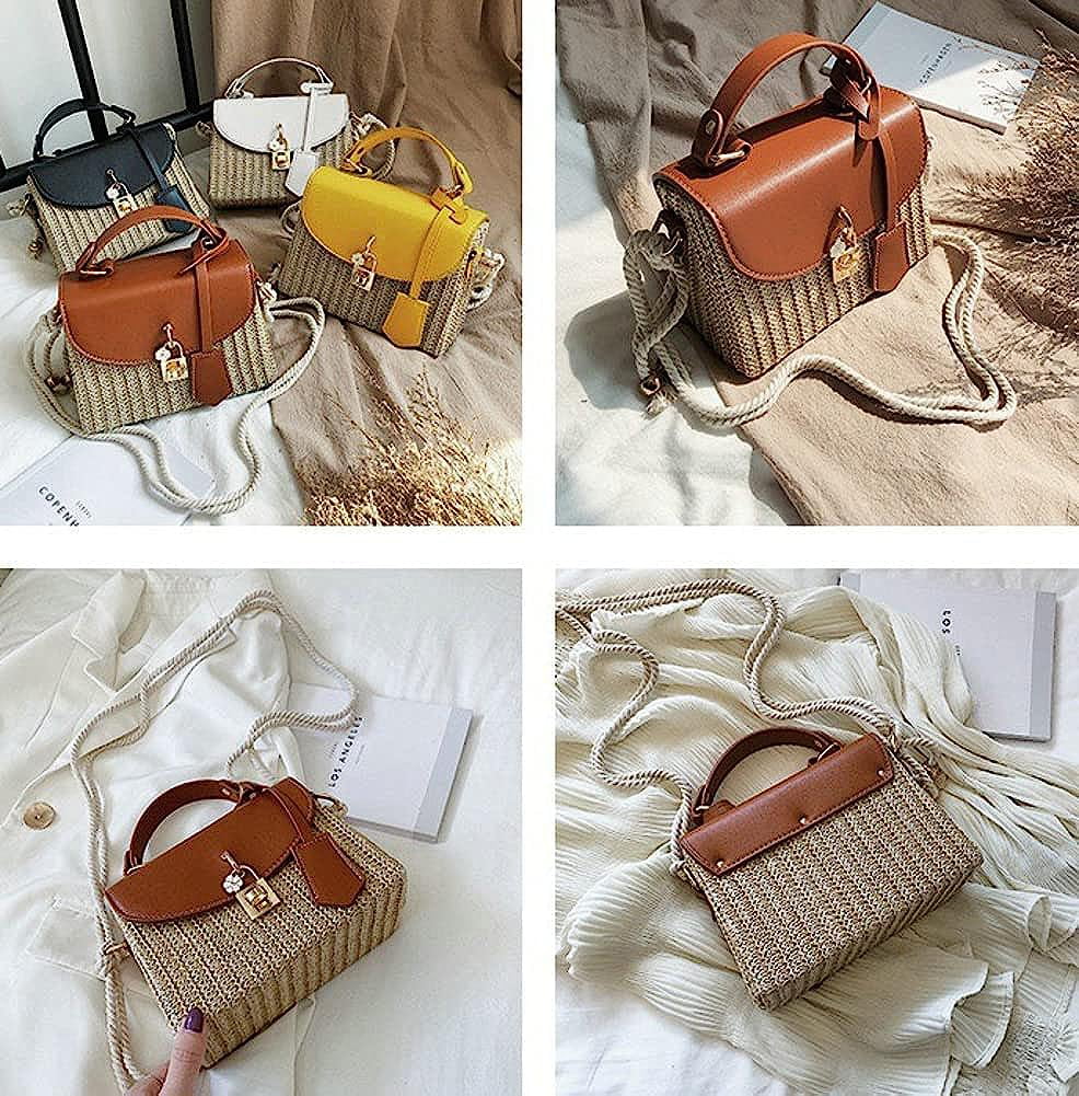 Straw Crossbody Bag K1748