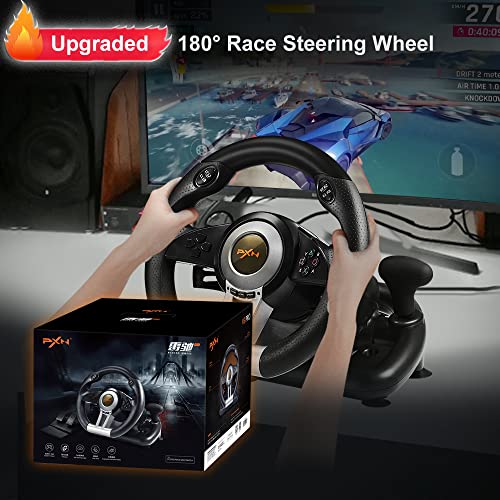 PC Racing Wheel with Pedals L6695