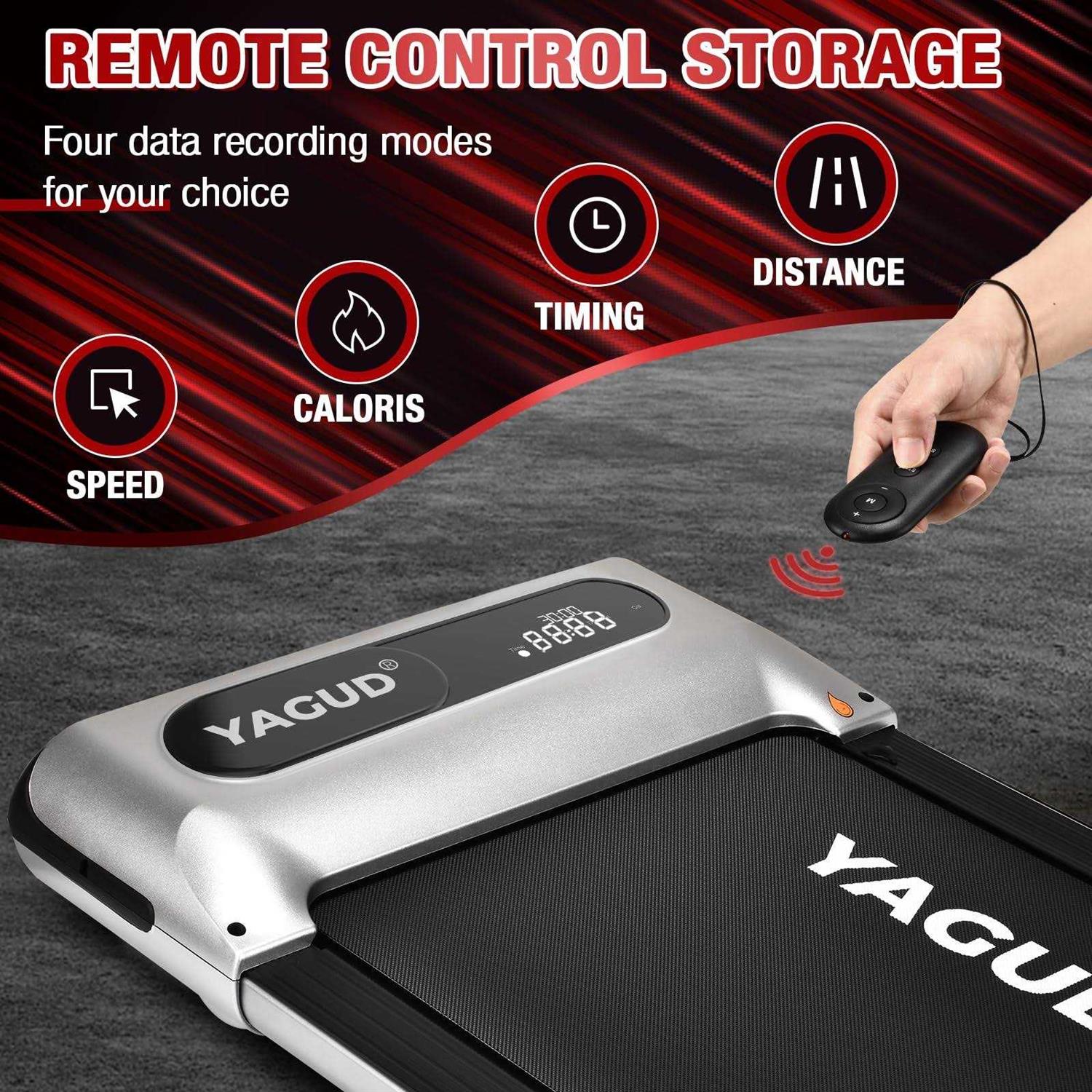 2.5 HP Under Desk Treadmill with Remote Control Z95080