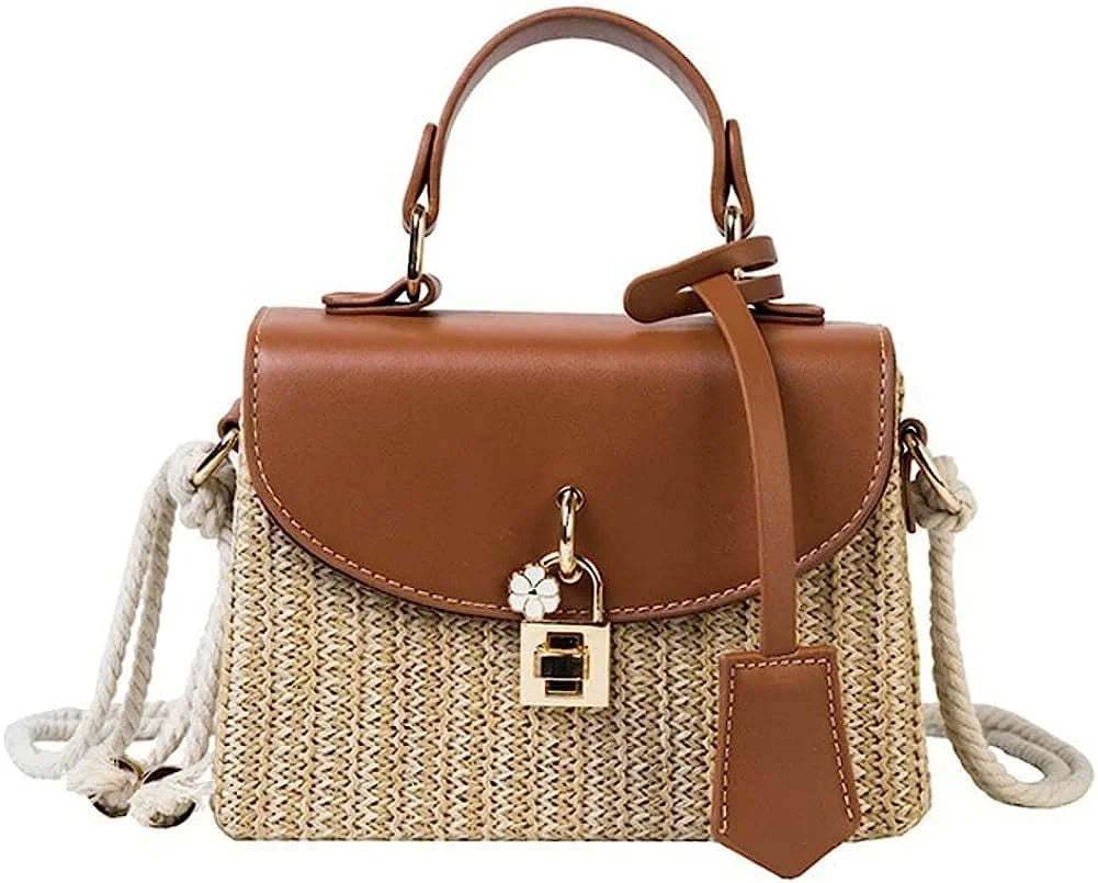 Straw Crossbody Bag K1748