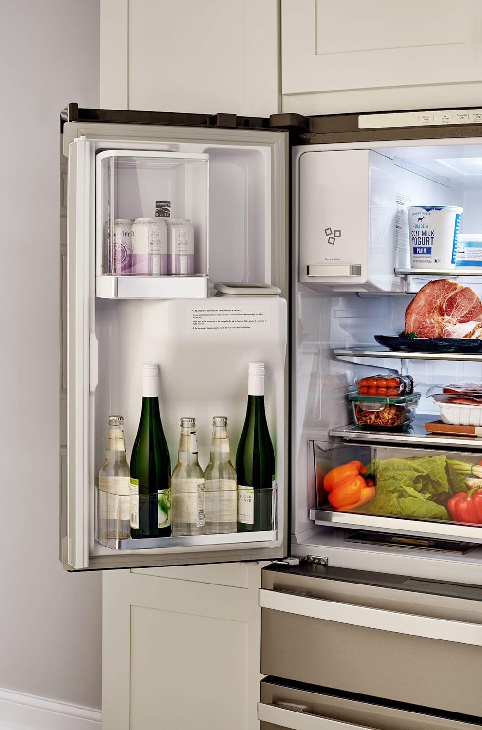 29.5 cu. ft. French Door Refrigerator, Stainless Steel K589028