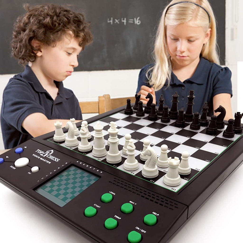 Electronic Voice Chess Computer Teaching System O736338