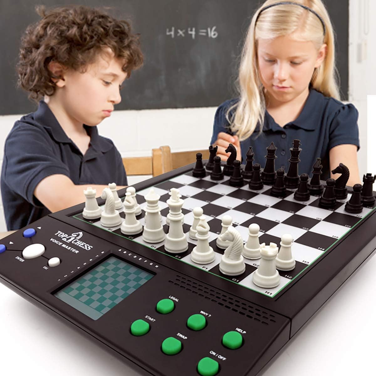Electronic Voice Chess Computer Teaching System O736338