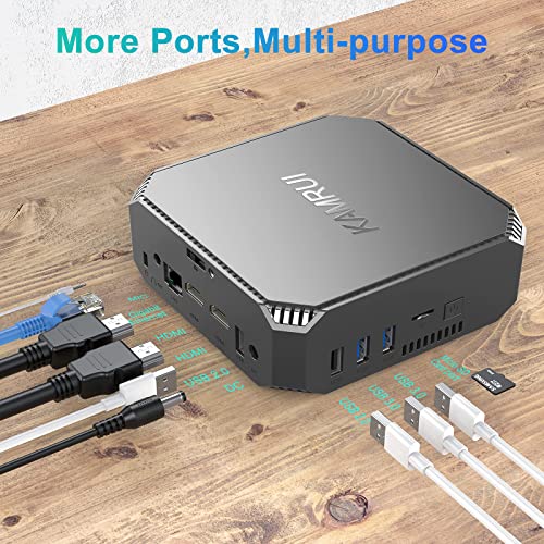 Mini PC Ryzen 7 5700U 16GB DDR4 RAM 512GB NVME SSD Y612753