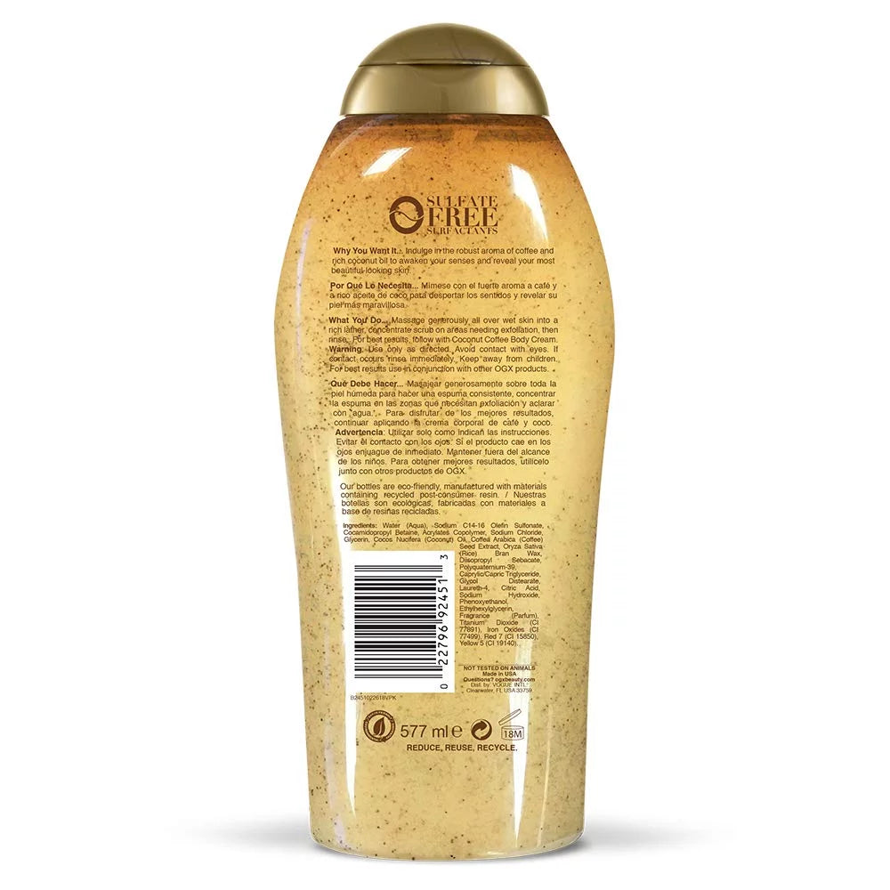 5 Pack 19.5 Ounce Body Scrub & Wash S820146