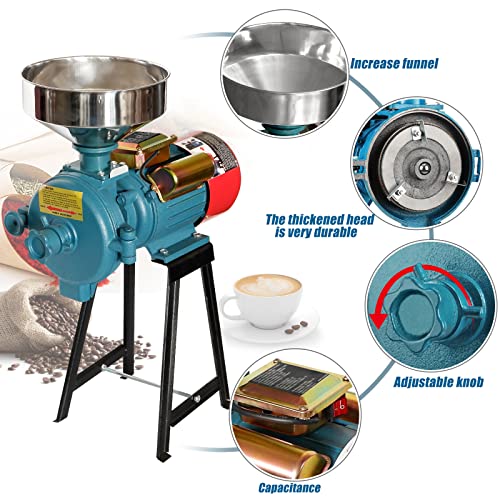 3000W Electric Grain Mill Grinder for Cereals Corn Grain Wheat Feed Y81577