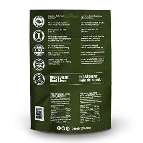 Freeze Dried Beef Liver Dog Treats V87512