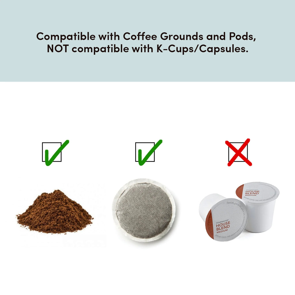 Single Serve Coffee Maker with Stainless Steel Travel Mug R261