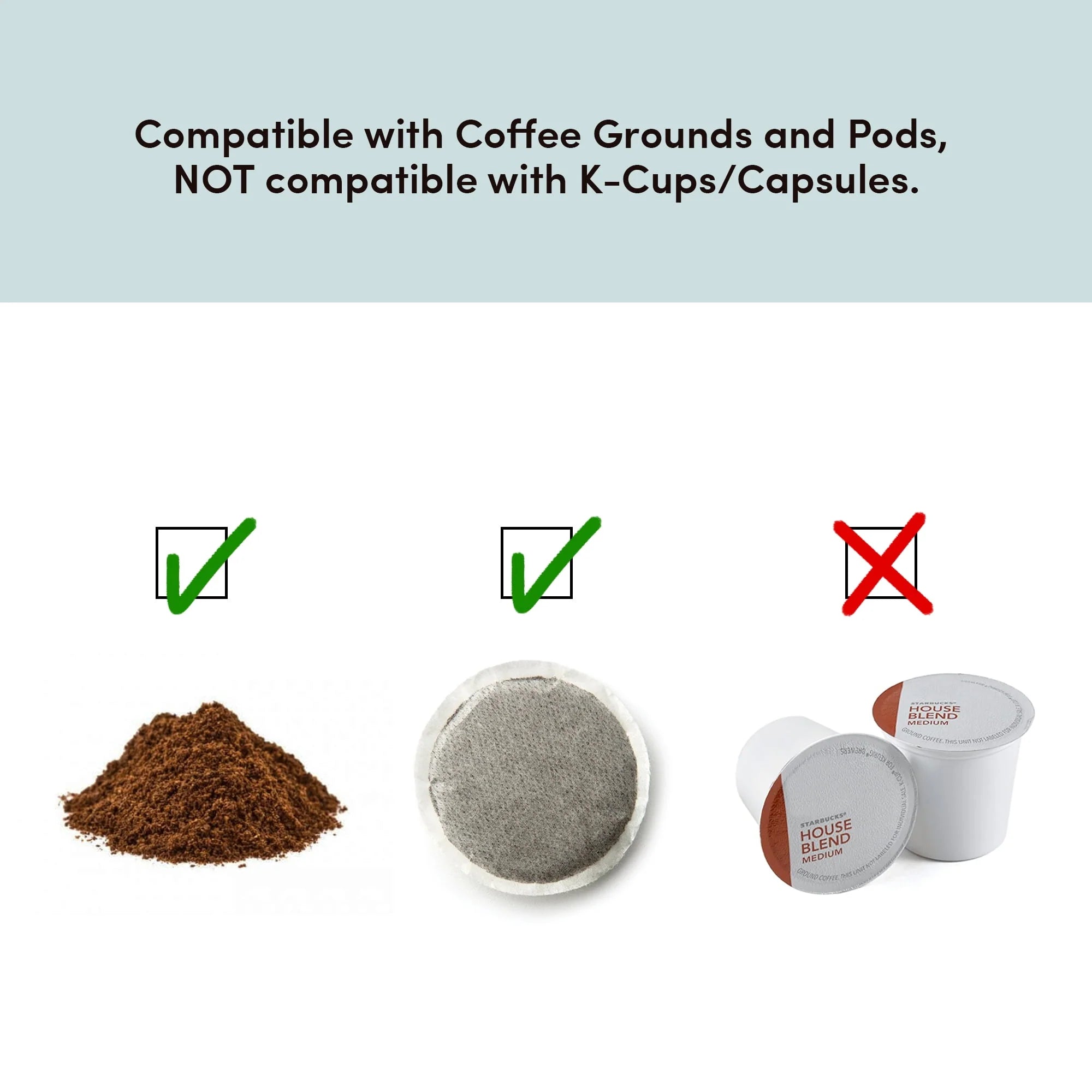 Single Serve Coffee Maker with Stainless Steel Travel Mug R261