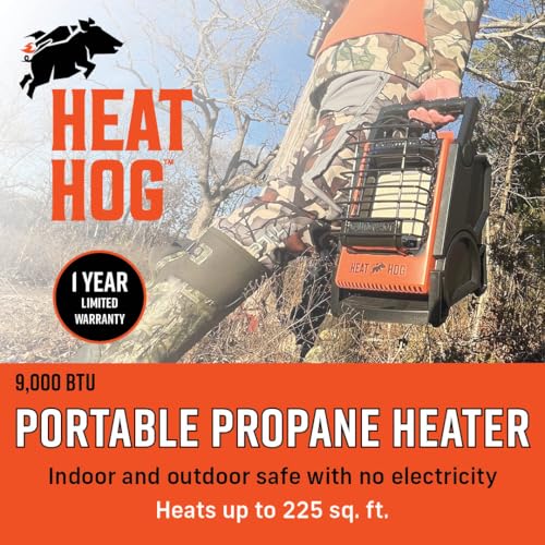 9,000 BTU Portable Propane Radiant Space Heater W9047