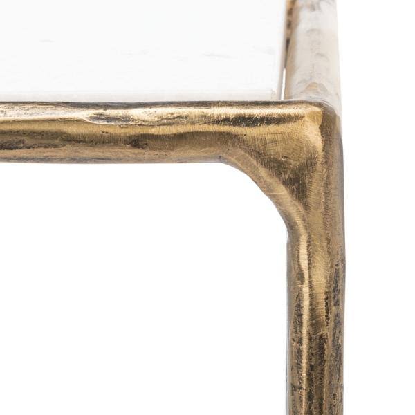 Brass Rectangle Console Table P41781