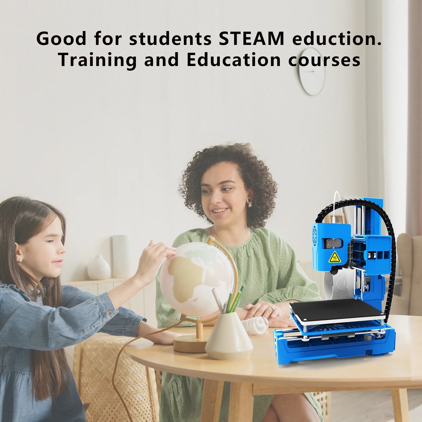 Mini 3D Printer, 100x100x100mm Print Size C557