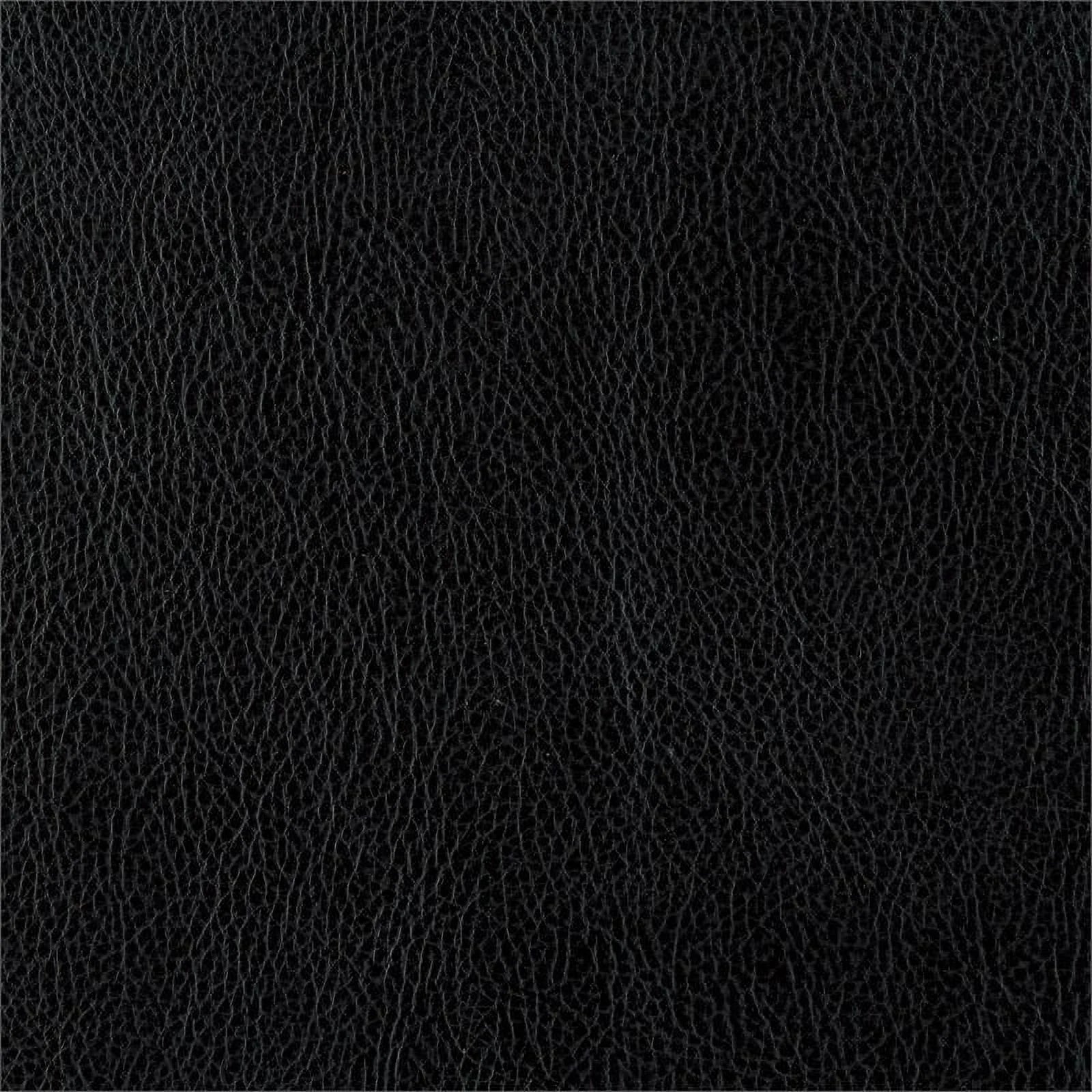 Black Faux Leather Double Glider Reclining Loveseat Q314171