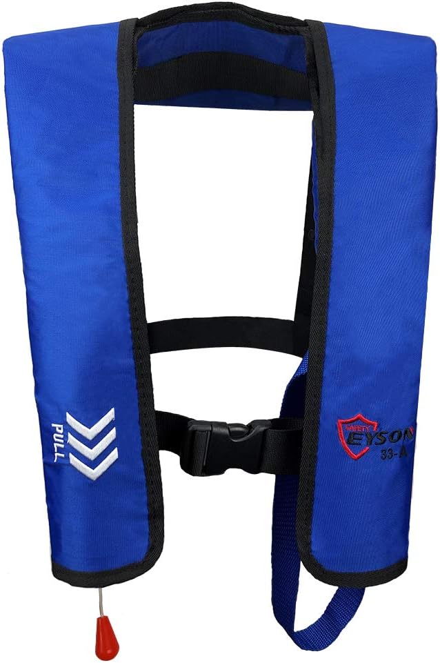 Blue Auto Inflatable Life Jacket P877614
