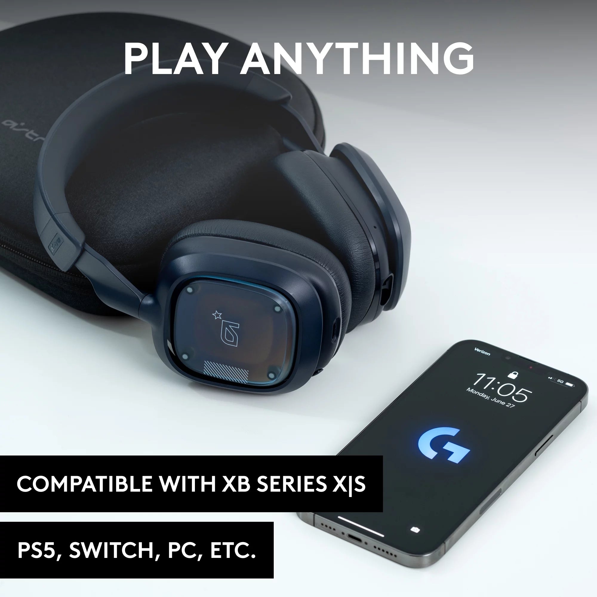 Navy Wireless Gaming Headset with Bluetooth T6729