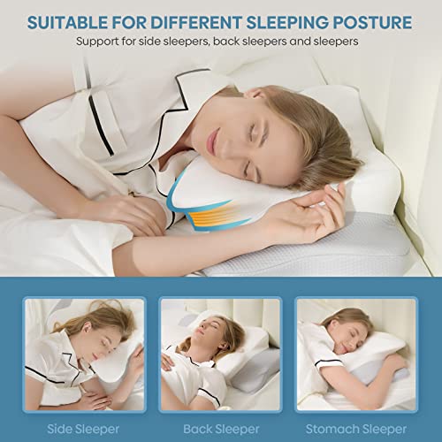Queen Size Memory Foam Cervical Pillow E35097
