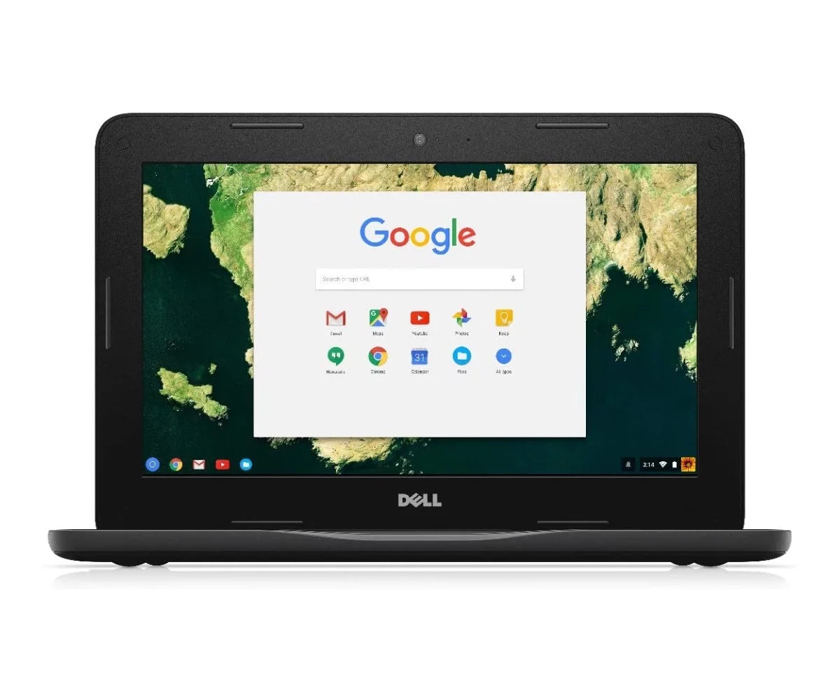 Used C Grade Dell Chromebook 11, Celeron N3060 1.6GHz, 4GB RAM, 16GB SSD, Chrome OS, Cam X32863