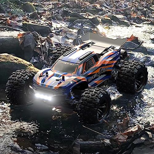 1:16 Scale 4WD Remote Control RC Monster Truck with 2 LiPo Batteries T504