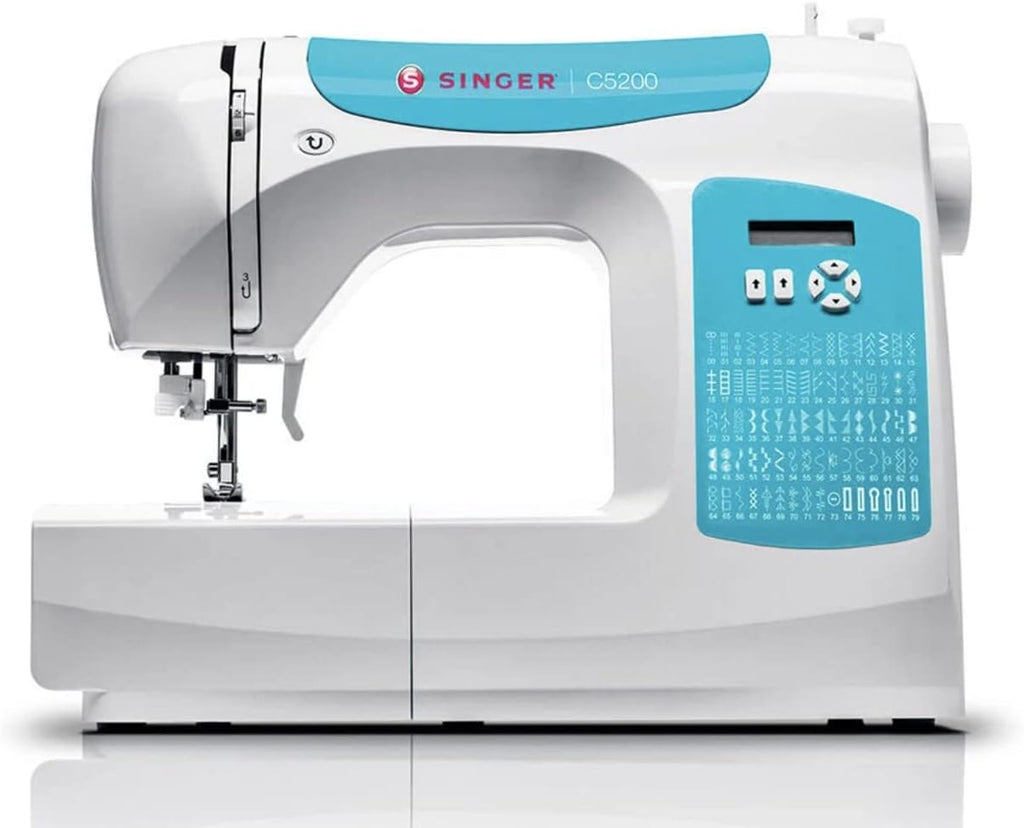 Computerized Sewing Machine with 80 Built-in Stitches, LCD Screen, LED Lighting W612127