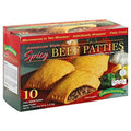 Individually Wrapped Spicy Jamaican Style Patties (10) U81727