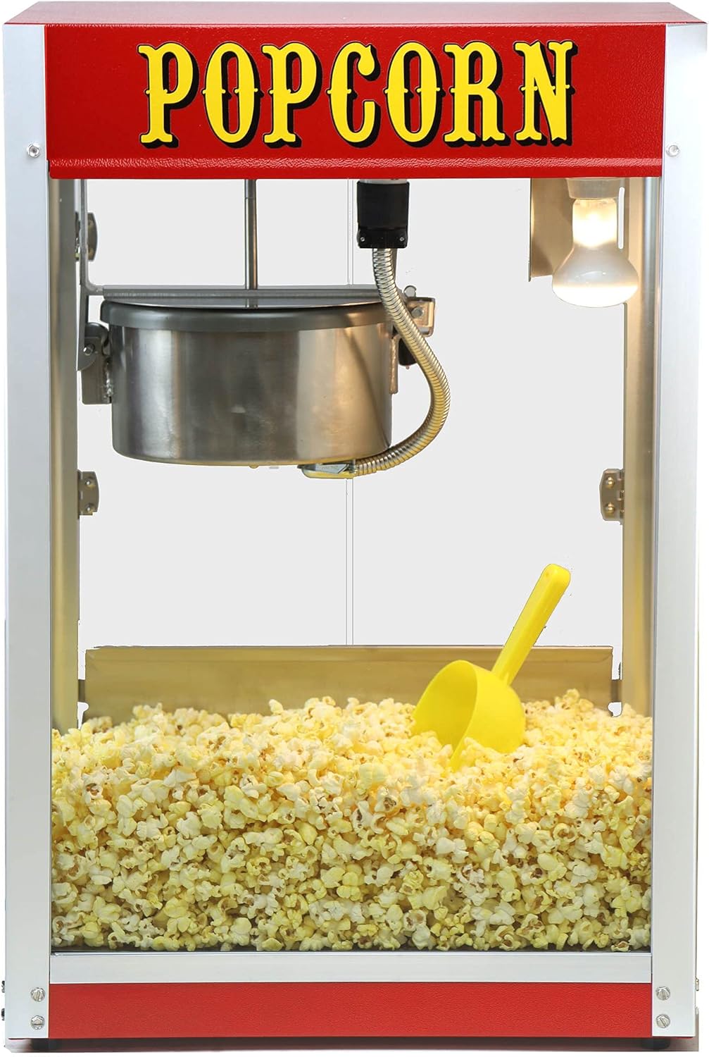 Red 8 Ounce Popcorn Machine U223