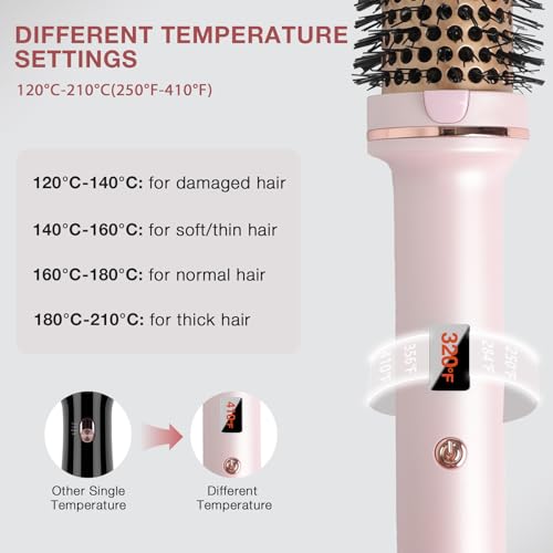 1.5 inch Heated Round Curling Brush Q19422