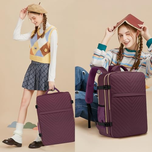 Light Blue Waterproof Travel Backpack K474