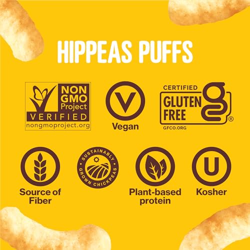 Chickpea Puffs Variety Pack, 0.8 Ounce (Pack of 18), Vegan, Gluten-Free P46621