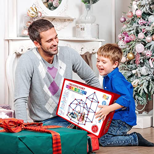 140 Pcs STEM Construction Fort Building Kit M545565