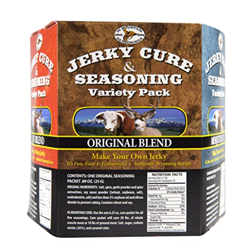 VARIETY PACK Jerky Seasoning and Cure Kit U2634