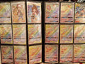100+ Rainbow Rare Cards Binder Collection with 5 foils T25477
