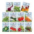 Heirloom Vegetable Garden Starter Kit 11 Seed Packets V2264