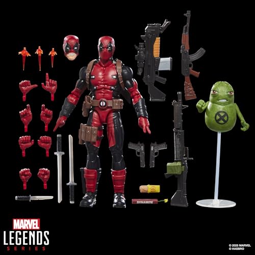 6-Inch Deadpool Action Figure with 24 Accessories W1715