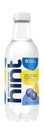 Pack of 12 16 Ounce Blueberry Lemon Water F422