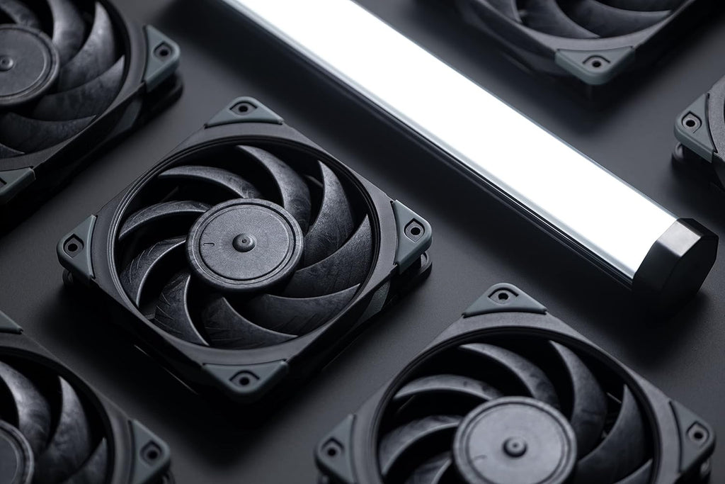Black 120mm 4-Pin Quiet Fan L53497