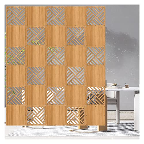 Wood color-29cm 2pcs Hanging Room Divider Screen T91064