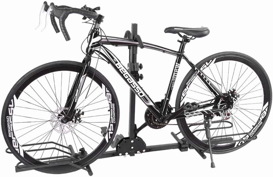 2-Bike Hitch Mount Bike Rack Platform Style Bicycle Carrier E45116