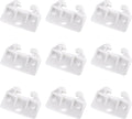 White Plastic Drawer Track Guide 10 Pc S247428